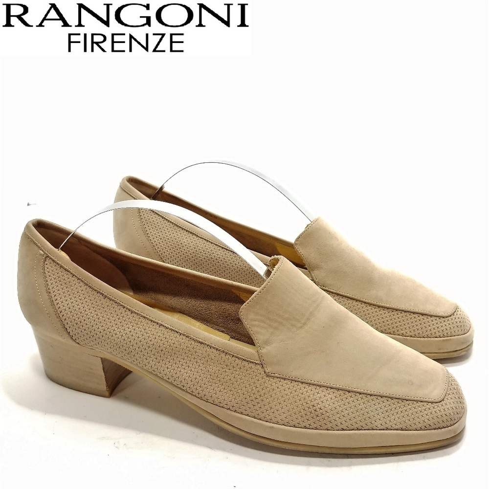 Rangoni Firenze Italy Suede Flats Sz 7.5B